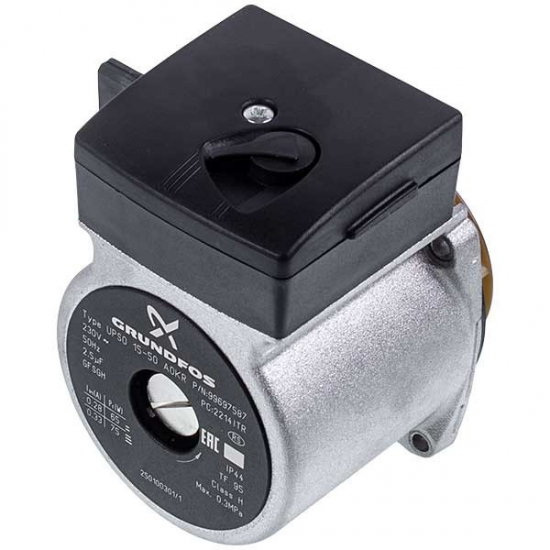 Sirkilasyon Pompası Grundfos 15-50 P1 max 75W 62W 3 DEVİR MOLEX