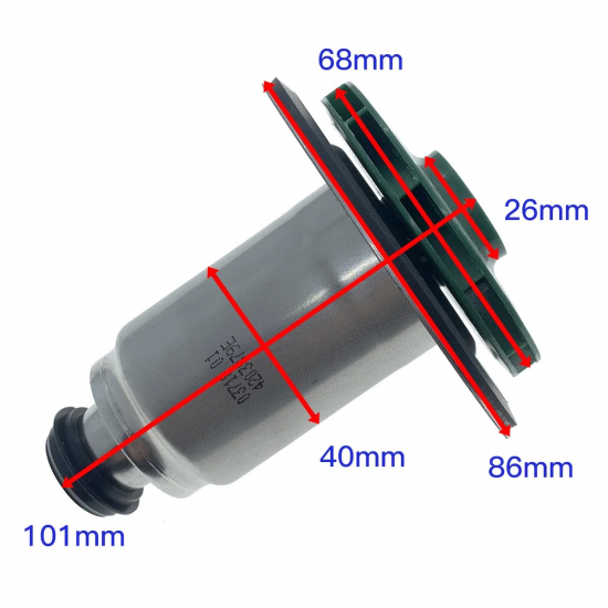 Wilo 15/6W Sirkülasyon Pompa Motoru Içi - Rotor Dar Çanak 40mm