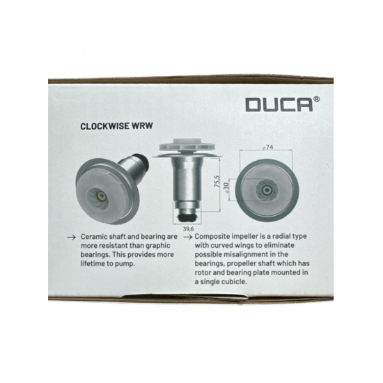 Wilo Geniş Çark 15-7 25/7 Pompa Rotoru Duca