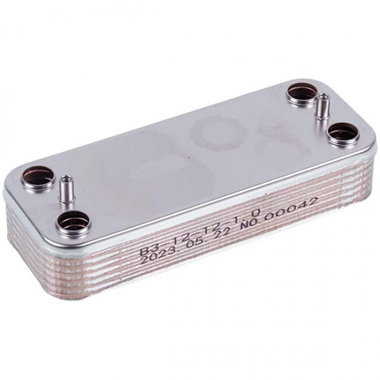 Plaka Eşanjör - Beretta - Arçelik 12P JK Düz Yüzey Hrale