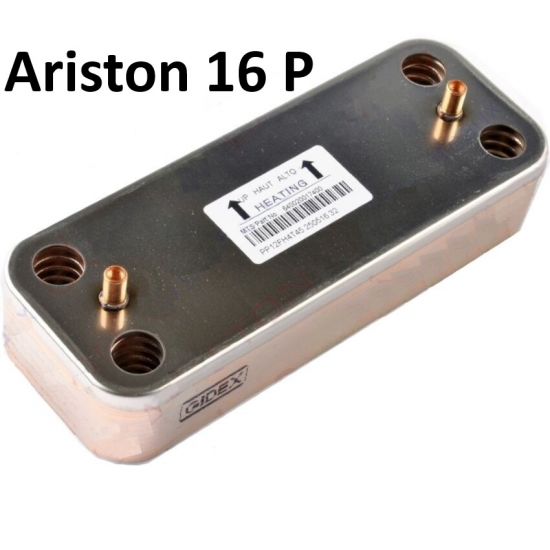 Plaka Eşanjör Ariston Clas 142 MM 16 Plaka Condevo