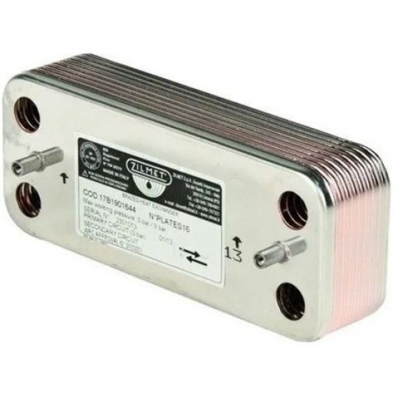 Plaka Eşanjör Ariston Clas Zilmet 142 MM 12Plaka