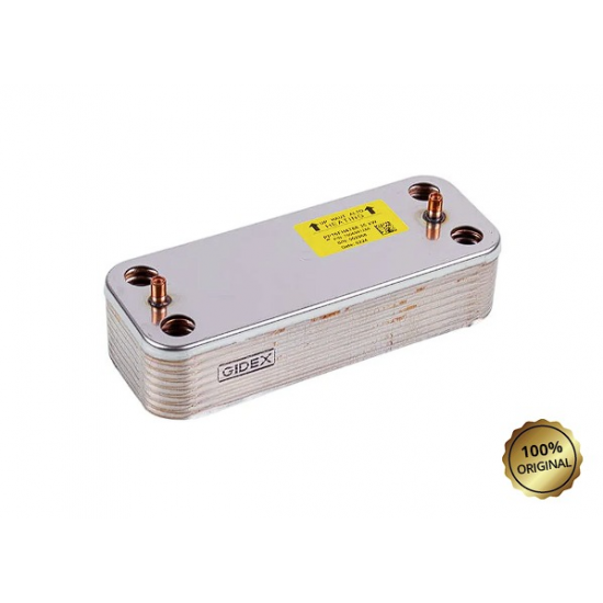 Plaka Eşanjör Eca Confeo - Proteus Eski Serena- Viessmann 148mm 16 Plaka Condevo